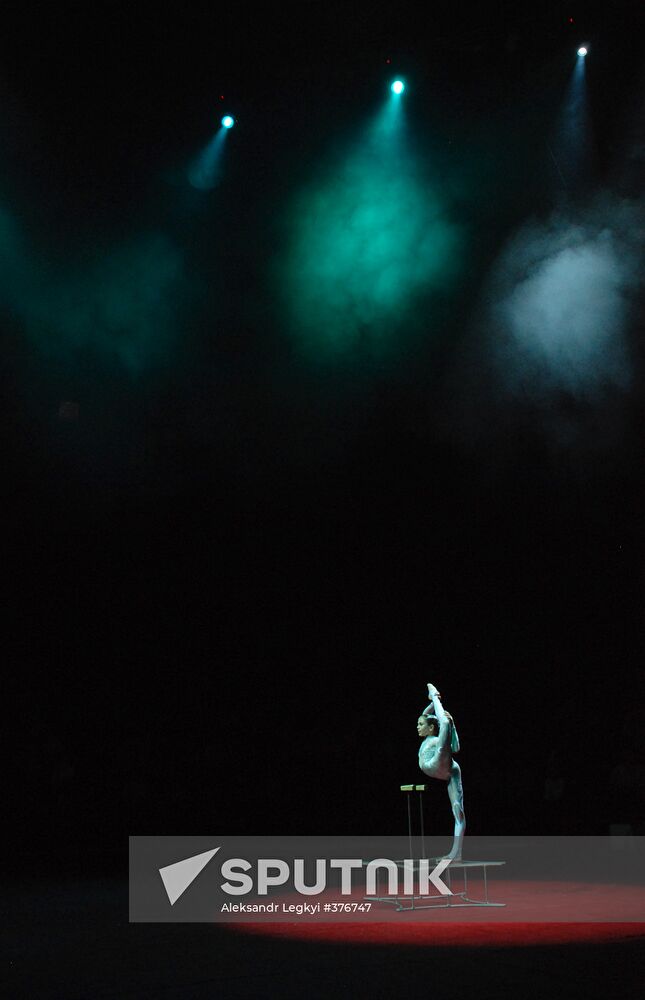The Third Russian Circus Princess competition held in Saratov