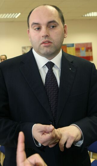 Constituent conference of Right Cause party's Moscow branch