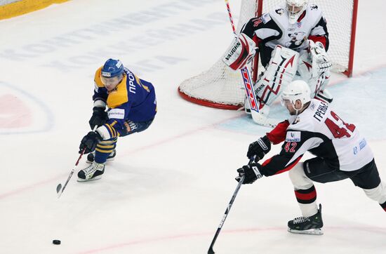 KHL. Play-off. Atlant vs. Traktor