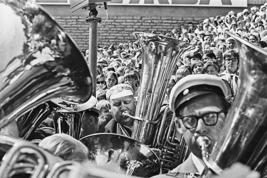 Brass band in Tallinn