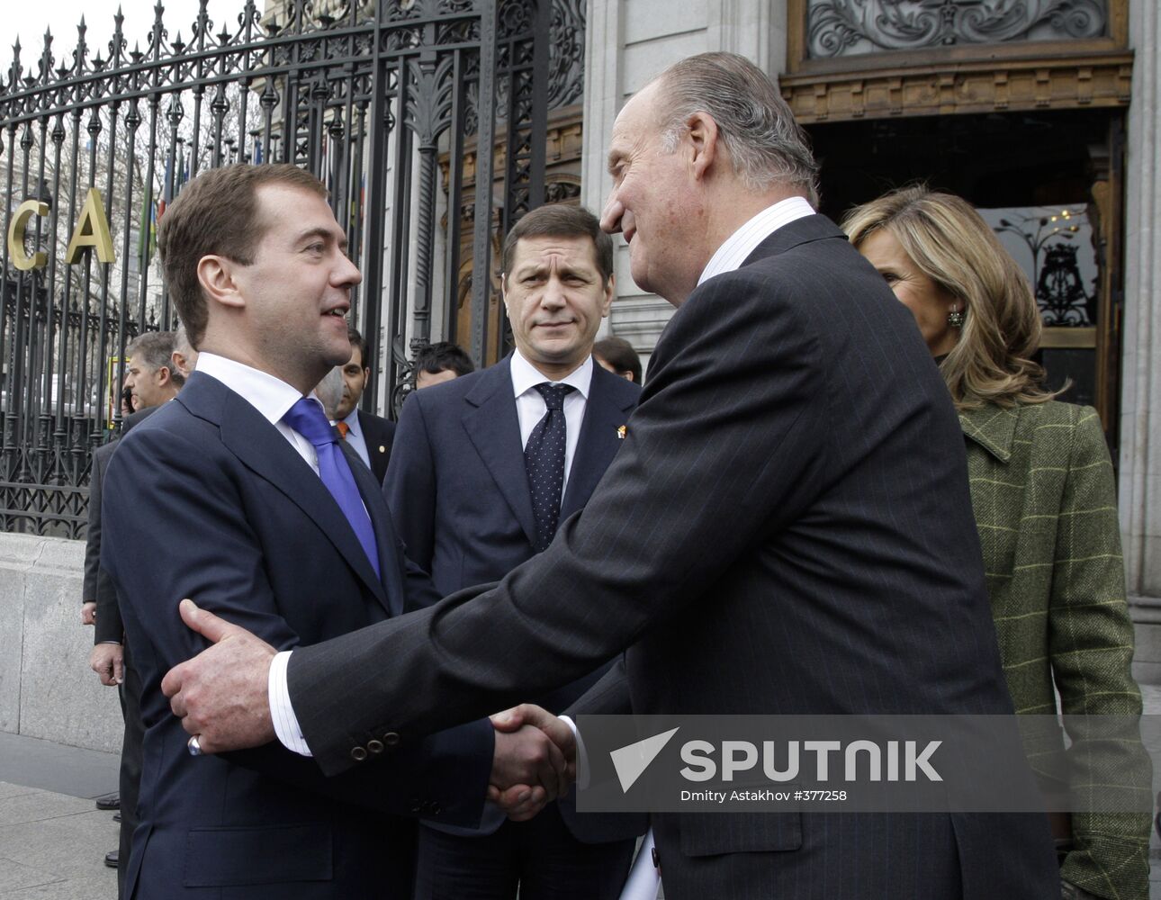 Dmitry Medvedev pays state visit to Spain