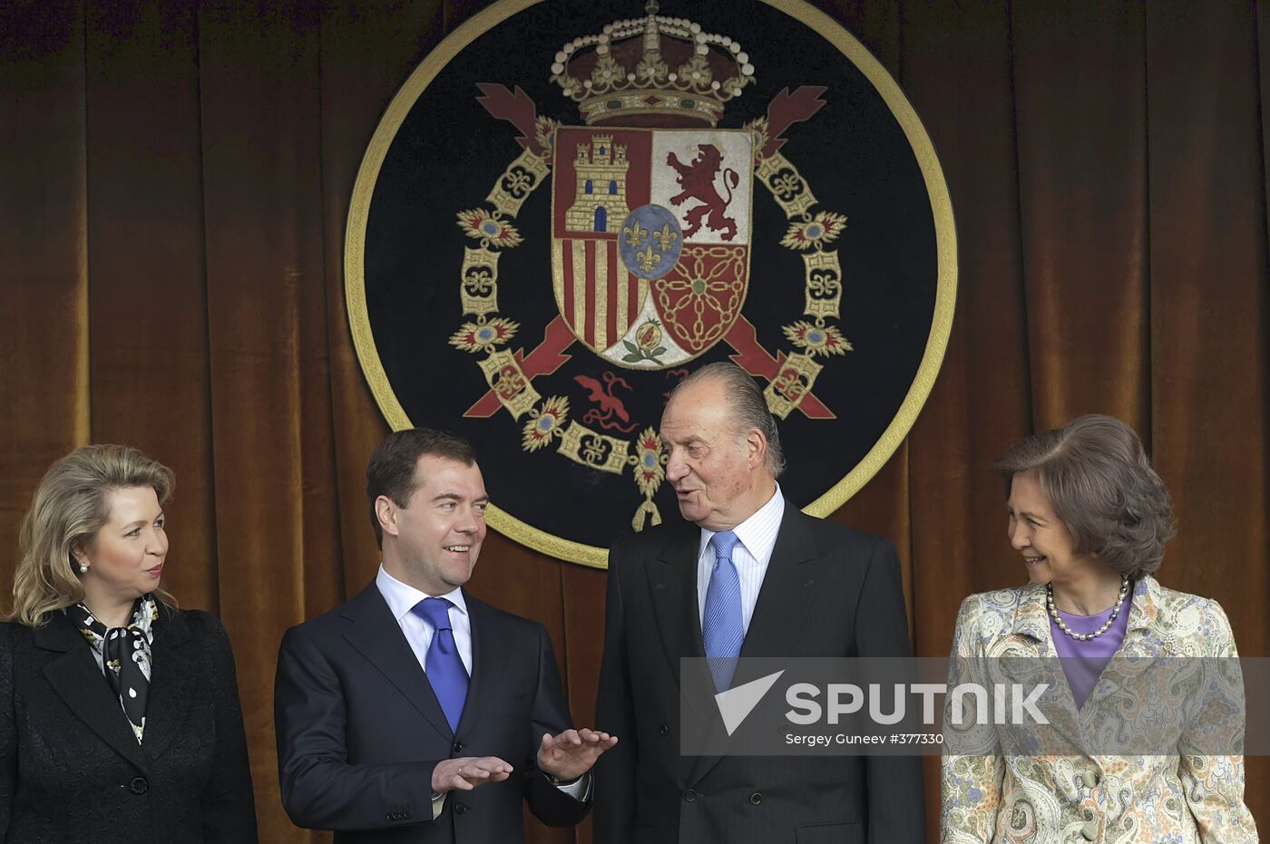 Dmitry Medvedev pays state visit to Spain