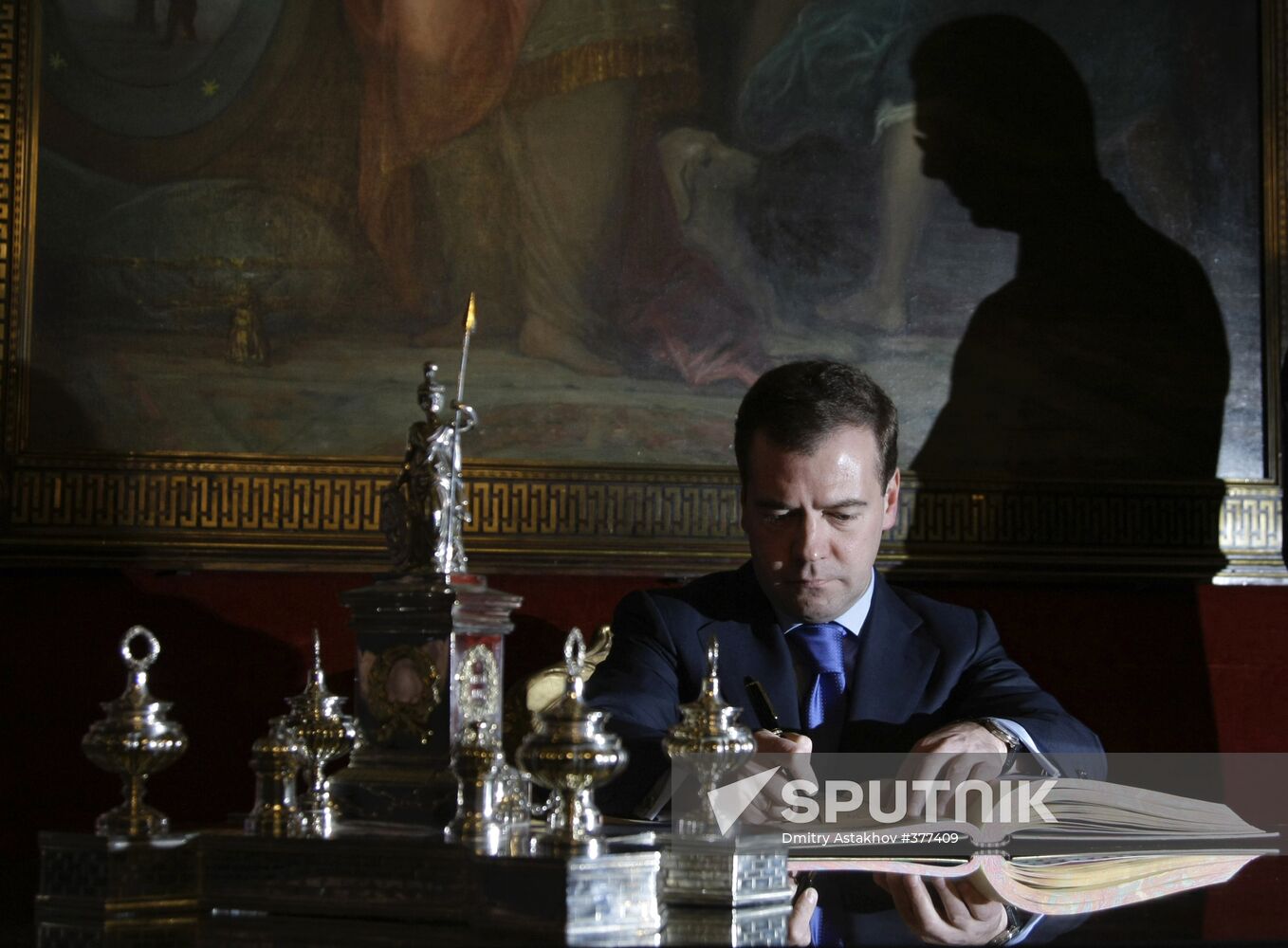 Dmitry Medvedev's visit to Spain