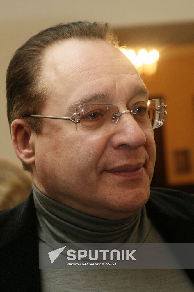 Composer Maxim Dunayevsky