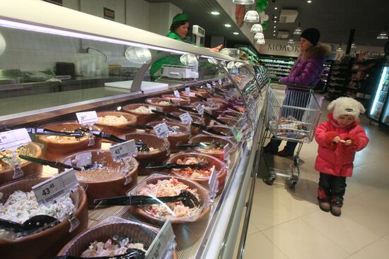 First Green Perekrestok supermarket opens in Moscow