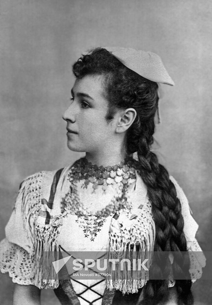 Russian ballet dancer Matilda Kshesinskaya