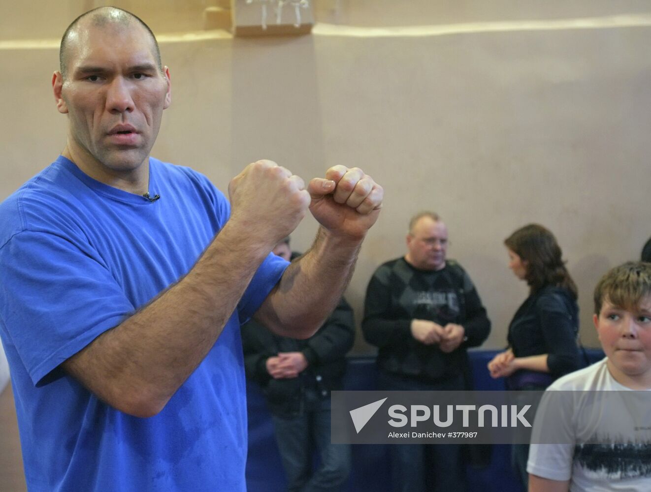 WBA world champion Nikolai Valuev's master class
