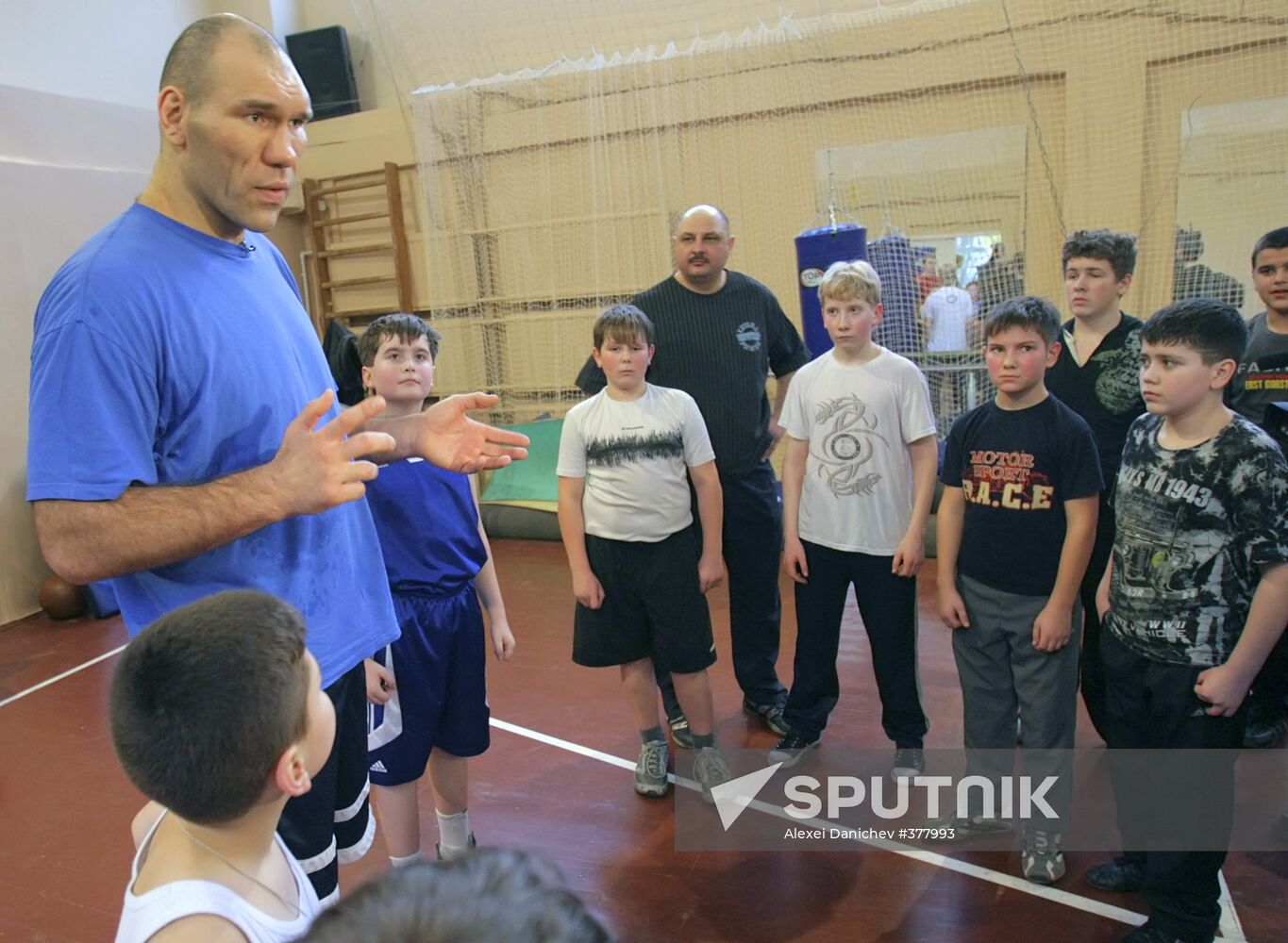 WBA world champion Nikolai Valuev's master class
