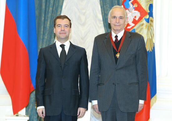 State award-giving ceremony in the Kremlin