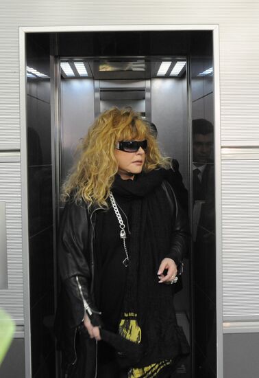 Singer Alla Pugachyova in RIA Novosti