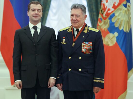 State award-giving ceremony in the Kremlin