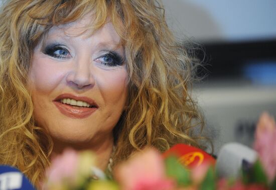 Singer Alla Pugachyova in RIA Novosti