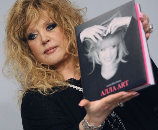 Singer Alla Pugachyova in RIA Novosti