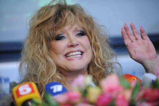 Singer Alla Pugachyova in RIA Novosti