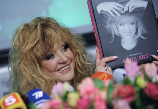 Singer Alla Pugachyova in RIA Novosti