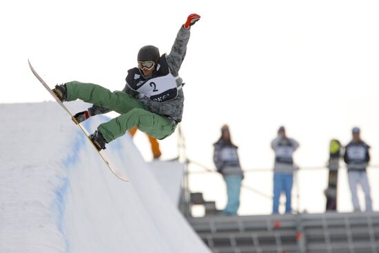 Snowboard European Cup. Moscow stage