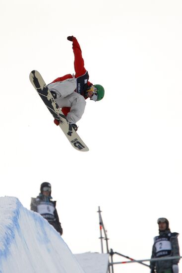 Snowboard European Cup. Moscow stage