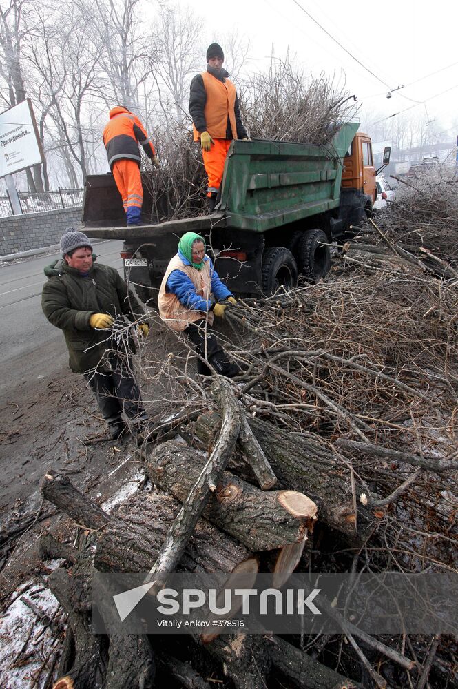 Maintenance services at work