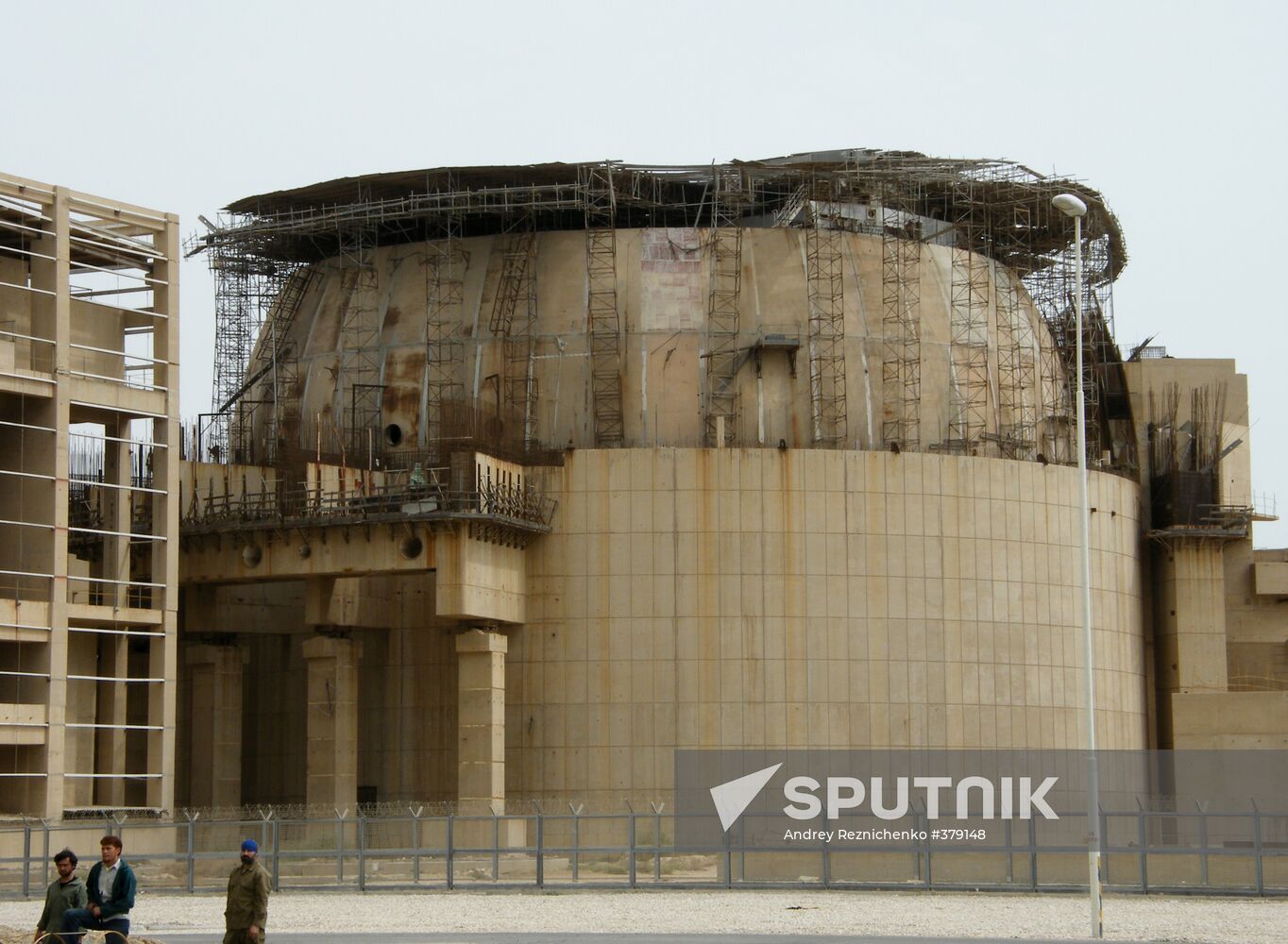 Nuclear power plant in Bushehr (Iran)