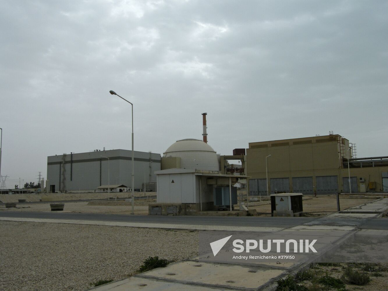 Nuclear power plant in Bushehr (Iran)