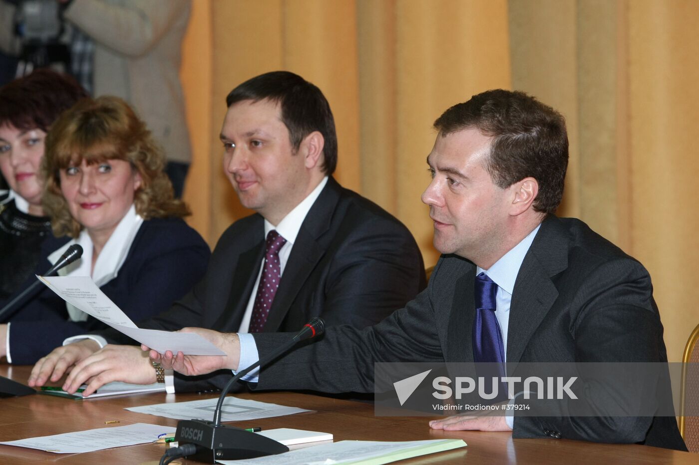 President Dmitry Medvedev visits Tula
