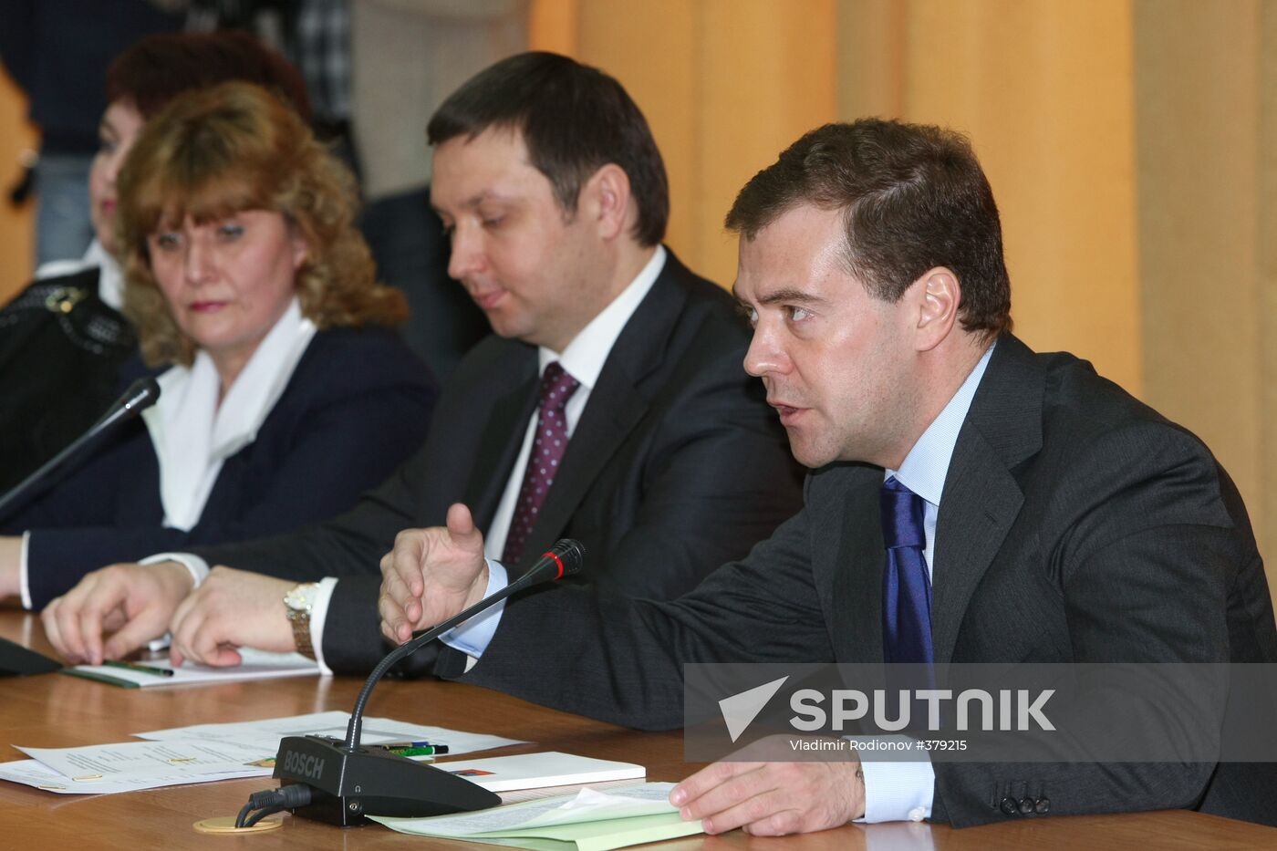 President Dmitry Medvedev visits Tula