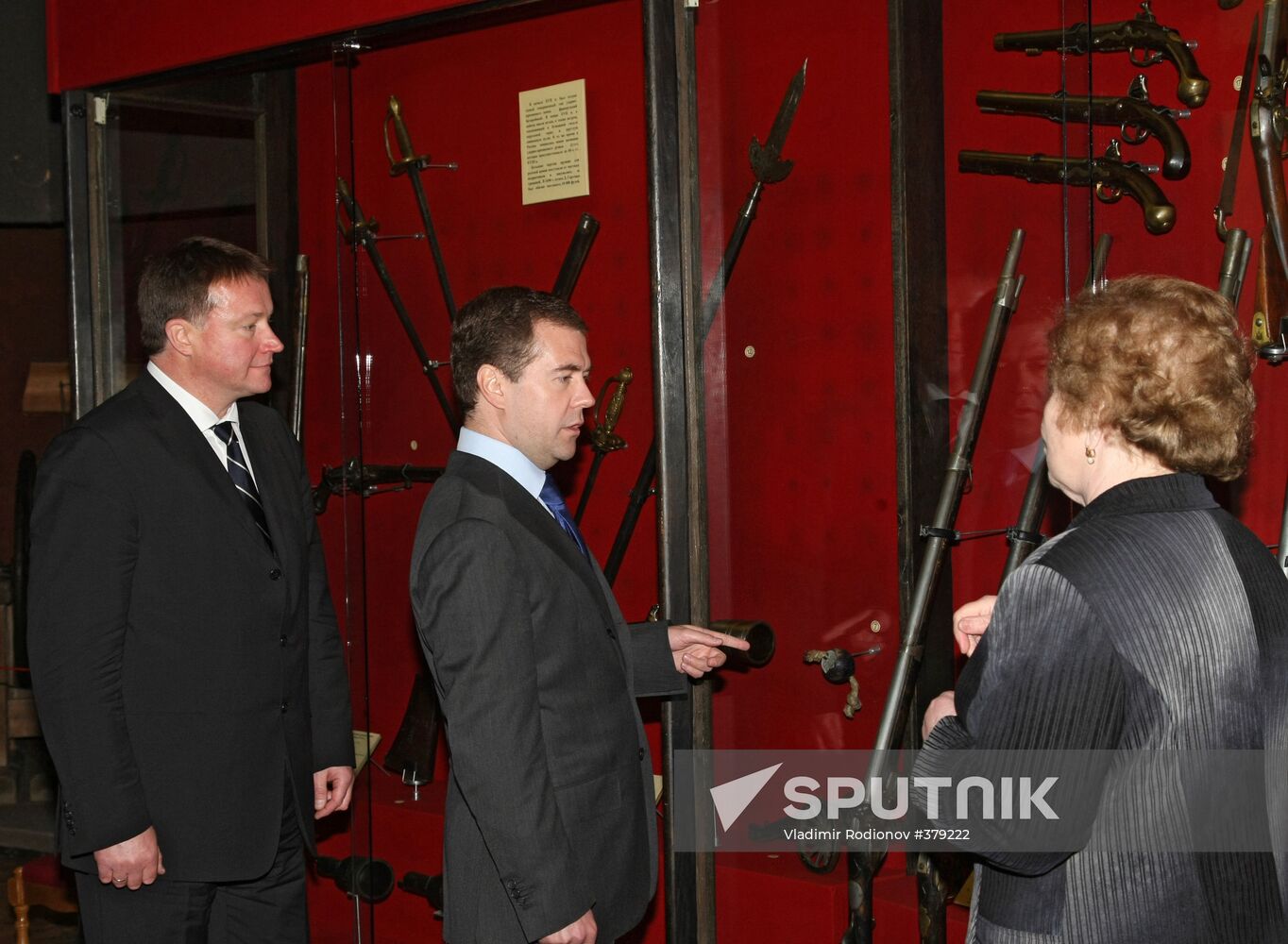 President Dmitry Medvedev visits Tula