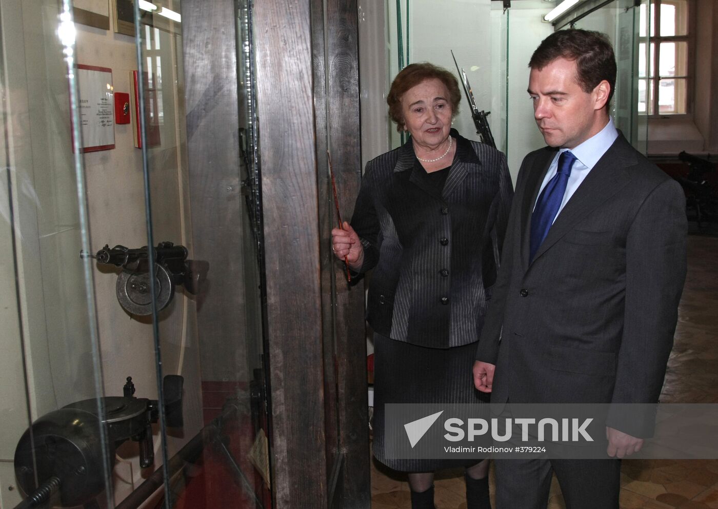 President Dmitry Medvedev visits Tula