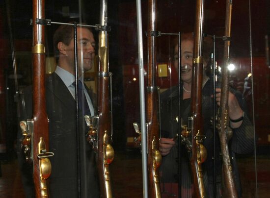 President Dmitry Medvedev visits Tula