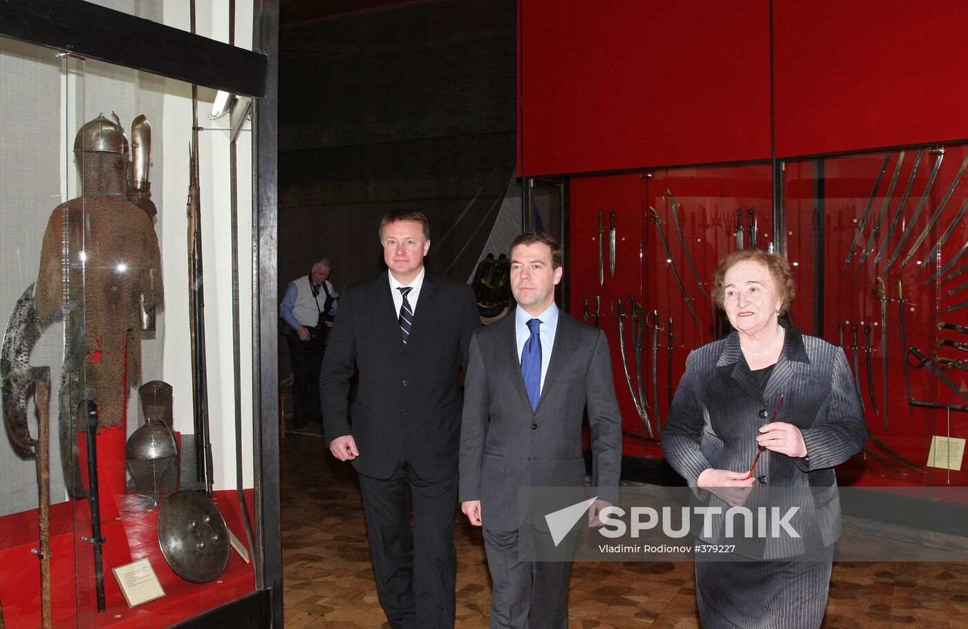 President Dmitry Medvedev visits Tula