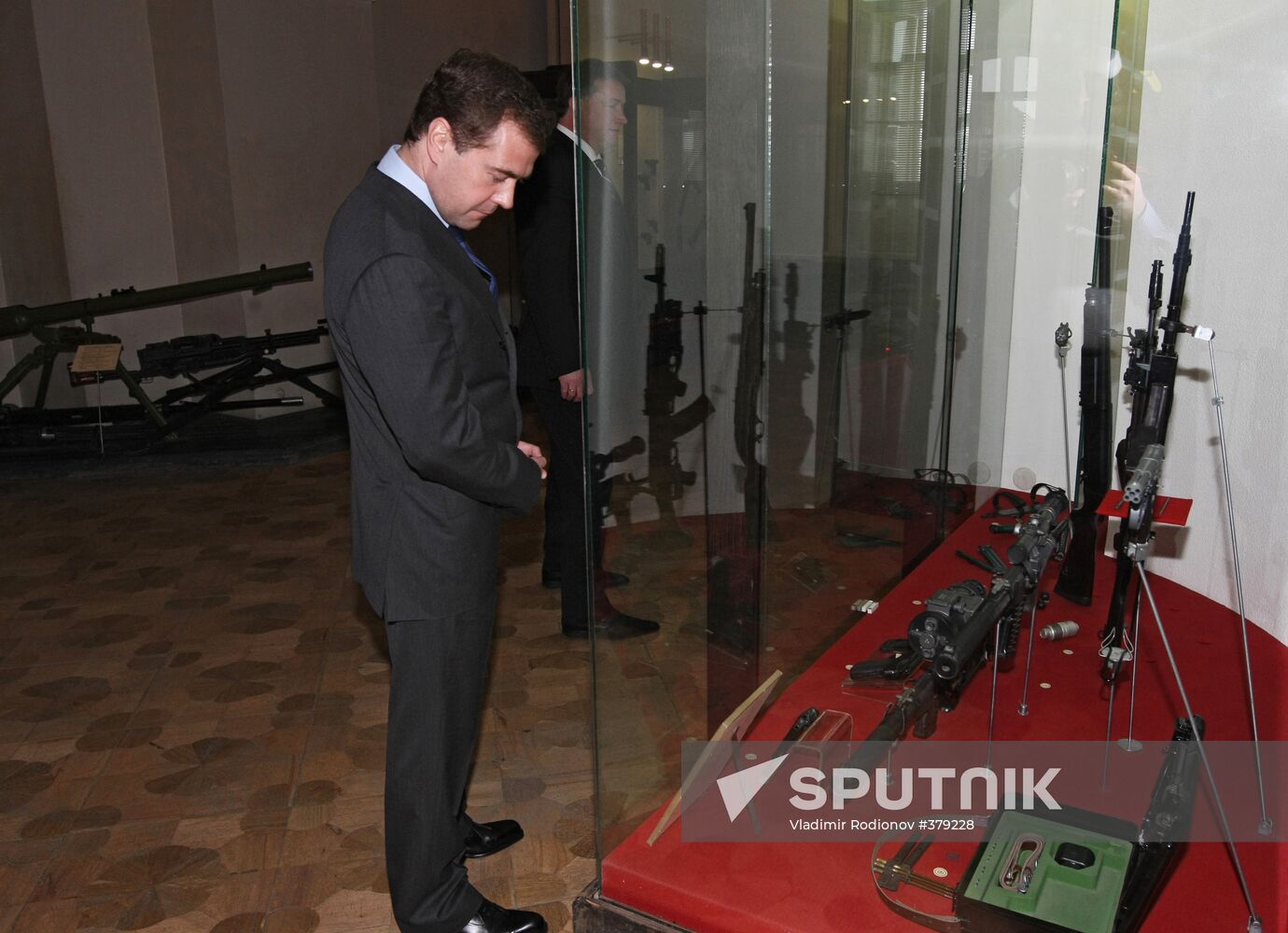 President Dmitry Medvedev visits Tula