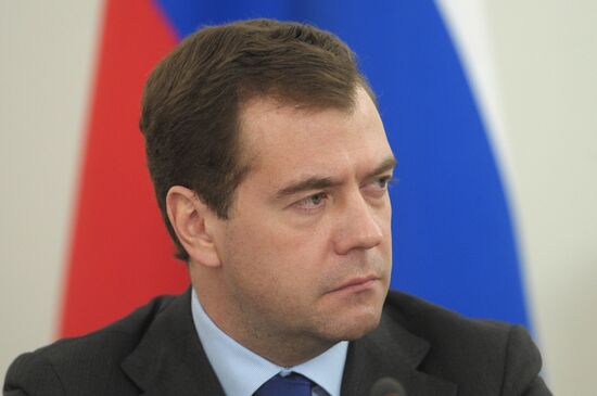 President Dmitry Medvedev visits Tula