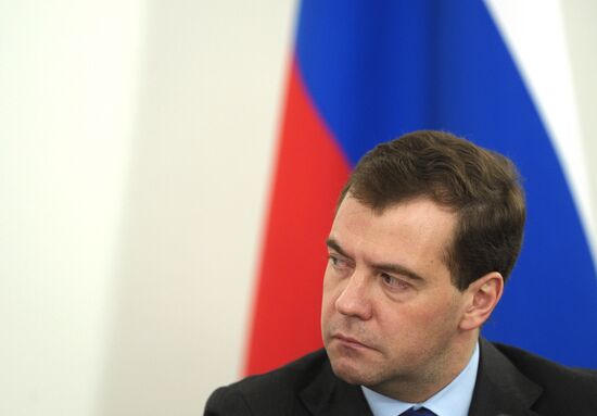 President Dmitry Medvedev visits Tula