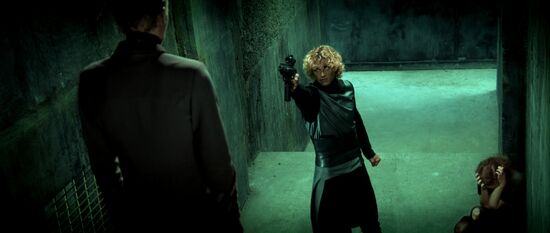 Shot from Fyodor Bondarchuk's "Inhabited Island-2" movie