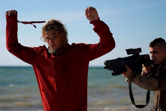 Shot from Fyodor Bondarchuk's "Inhabited Island-2" movie