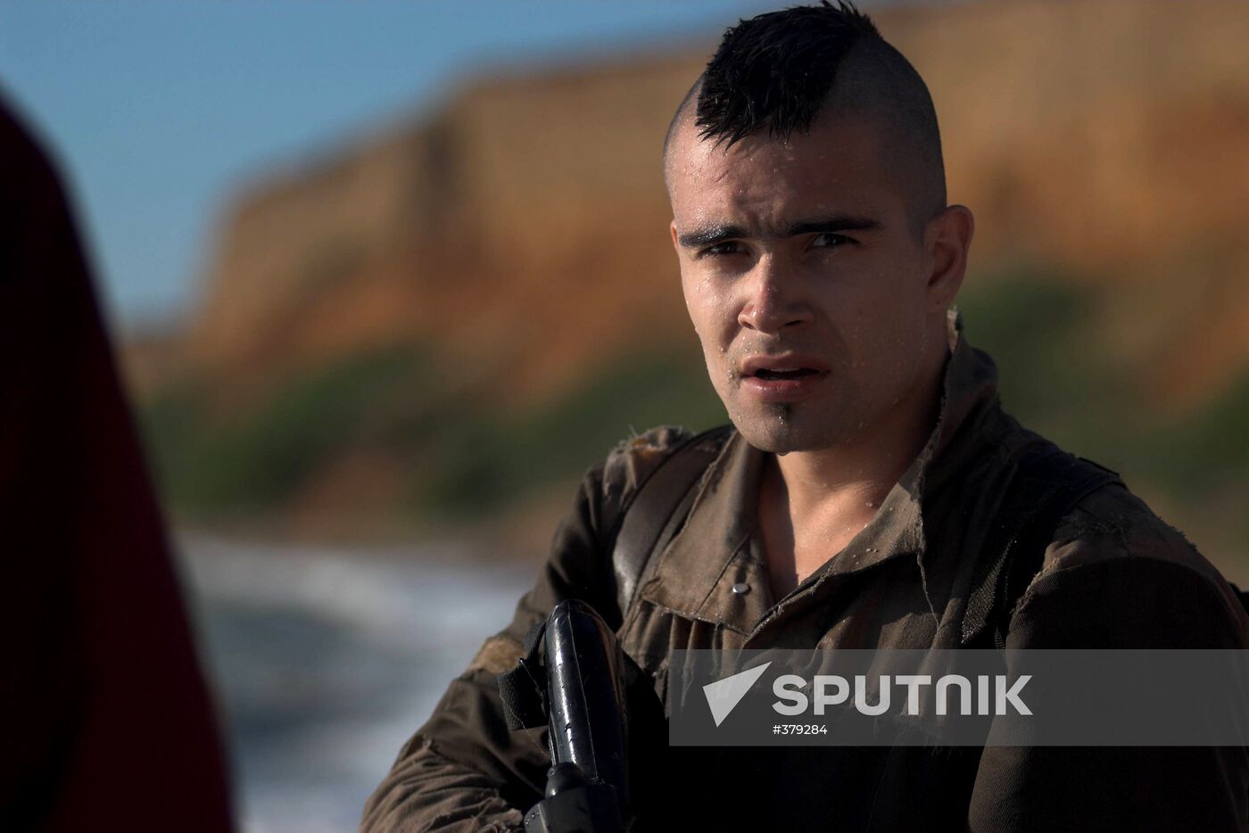 Shot from Fyodor Bondarchuk's "Inhabited Island-2" movie