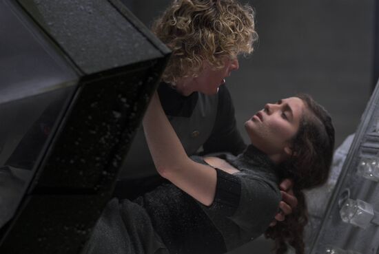 Shot from Fyodor Bondarchuk's "Inhabited Island-2" movie