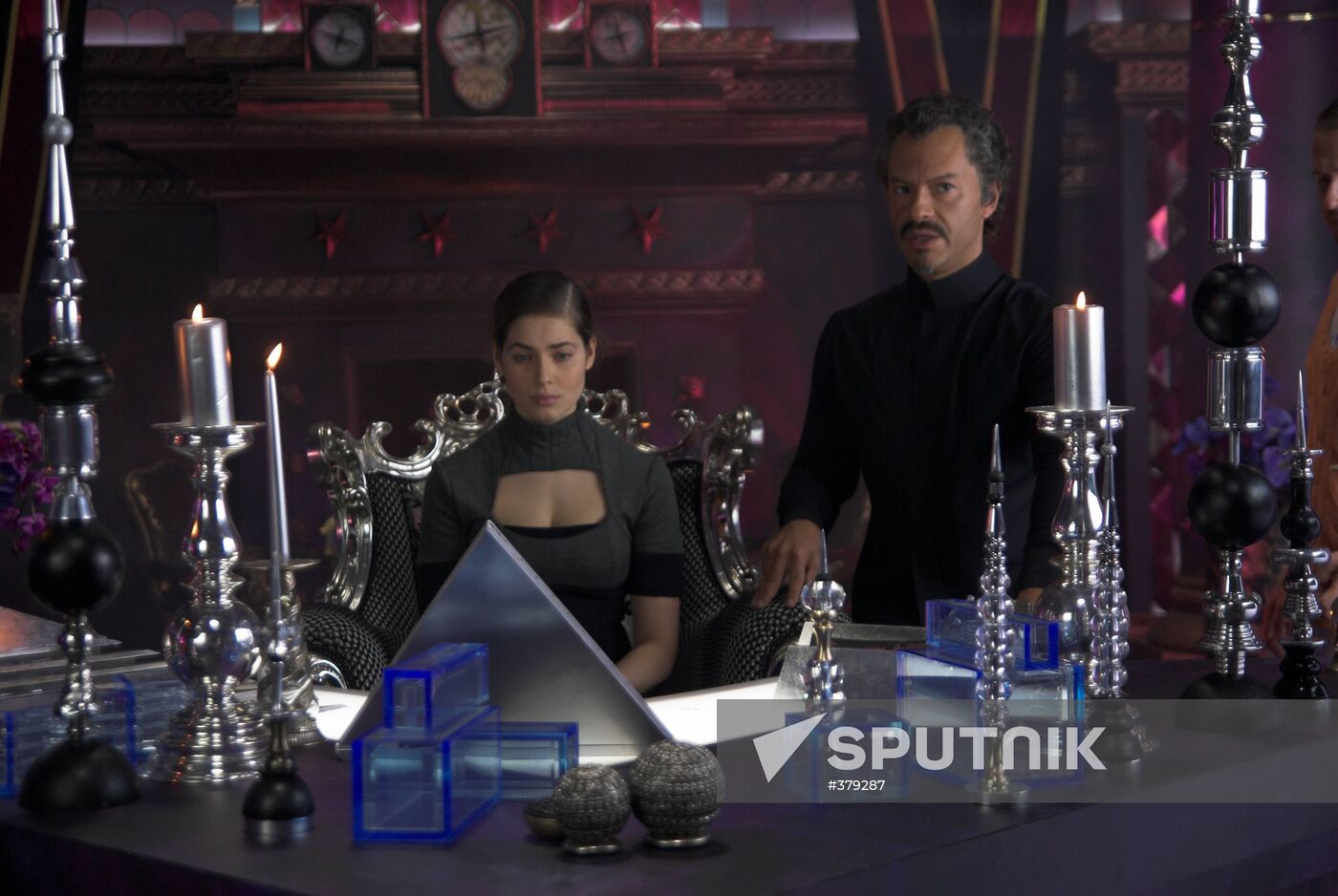 Shot from Fyodor Bondarchuk's "Inhabited Island-2" movie