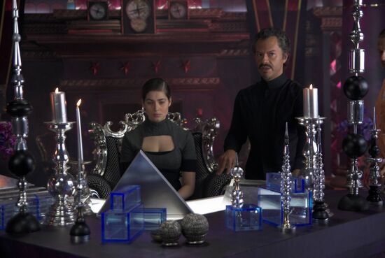 Shot from Fyodor Bondarchuk's "Inhabited Island-2" movie