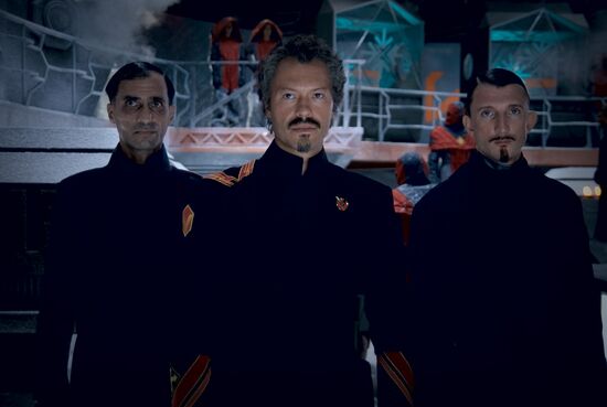 Shot from Fyodor Bondarchuk's "Inhabited Island-2" movie