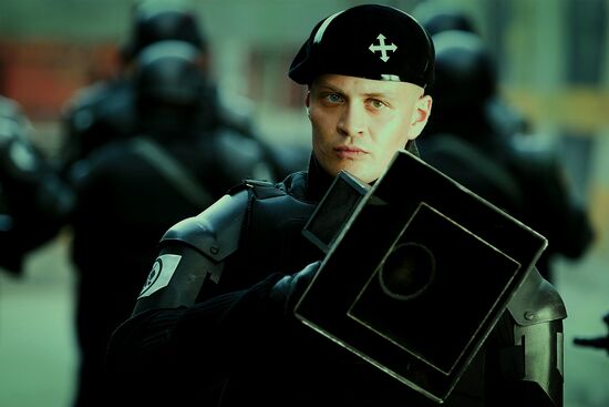 Shot from Fyodor Bondarchuk's "Inhabited Island-2" movie