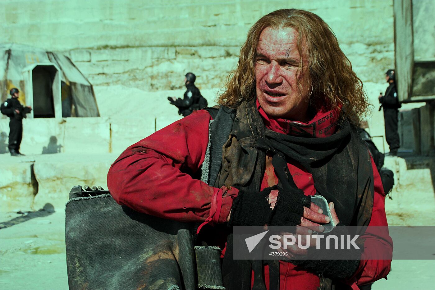 Shot from Fyodor Bondarchuk's "Inhabited Island-2" movie