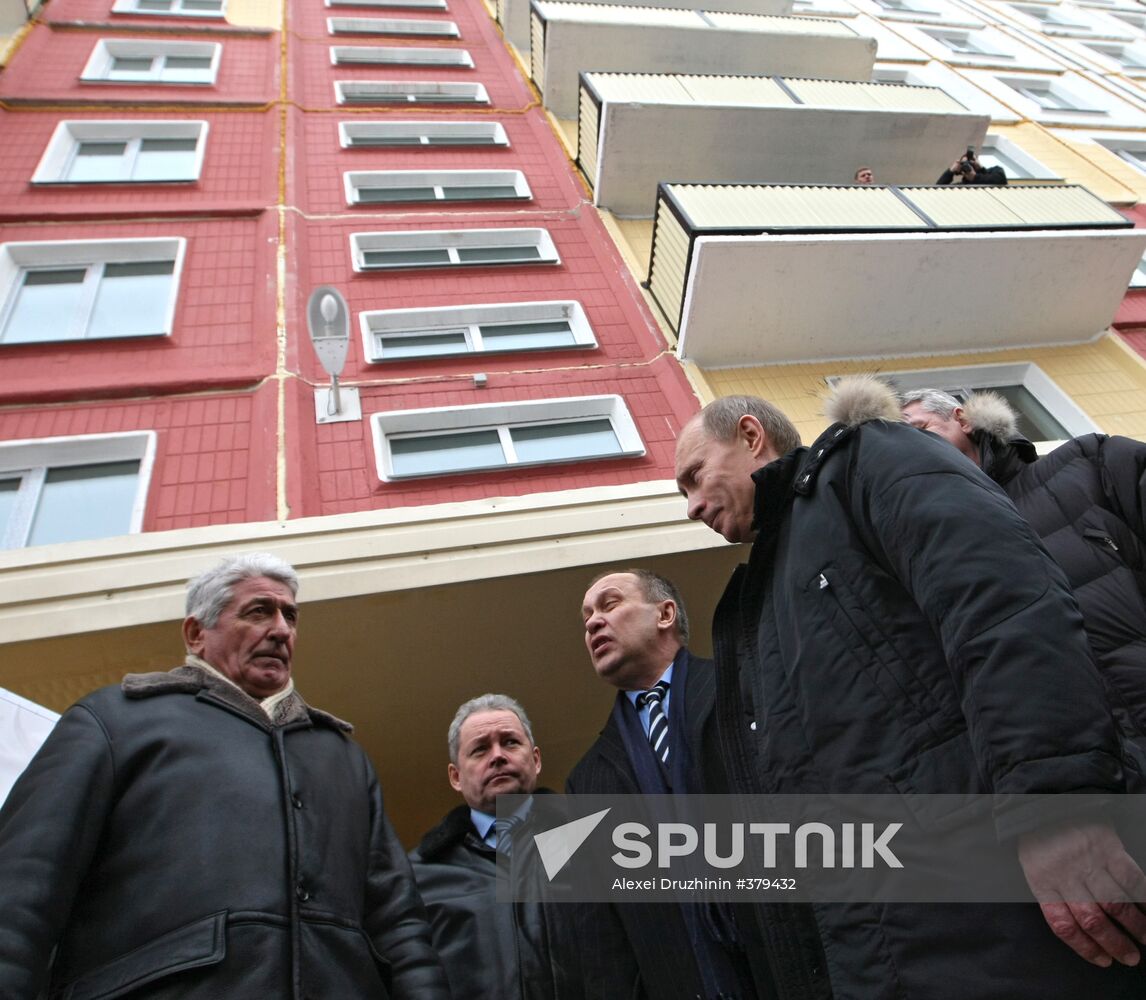 Vladimir Putin visiting Novokuznetsk