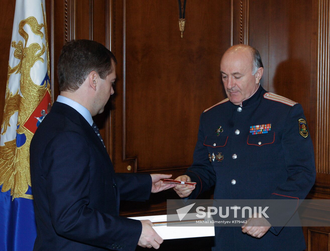 Russian president meets with Cossack atamans