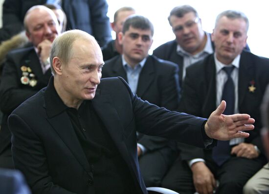 Prime Minister Vladimir Putin visits Novokuznetsk