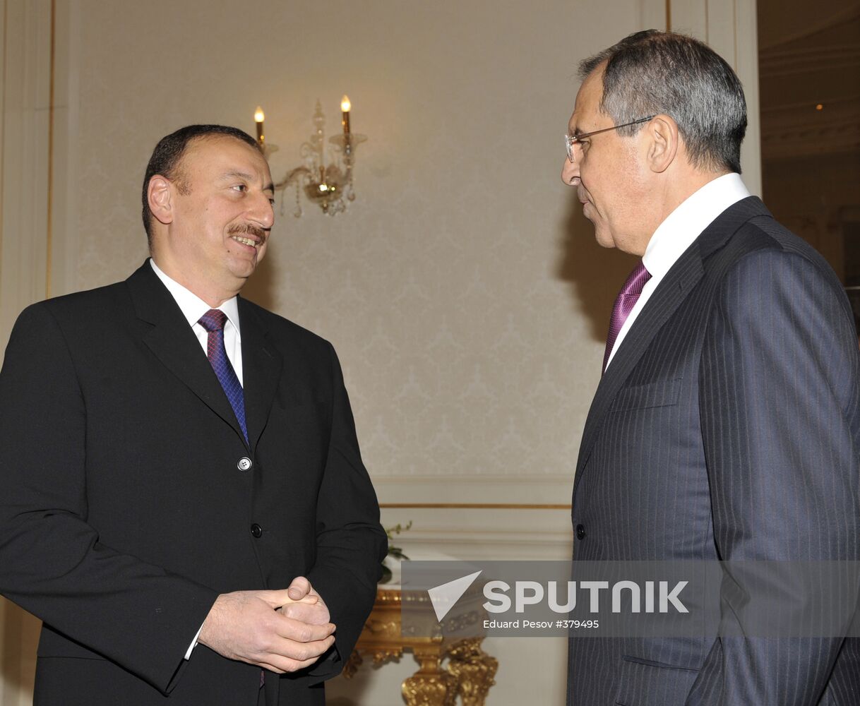 Foreign Minister Sergei Lavrov visits Azerbaijan