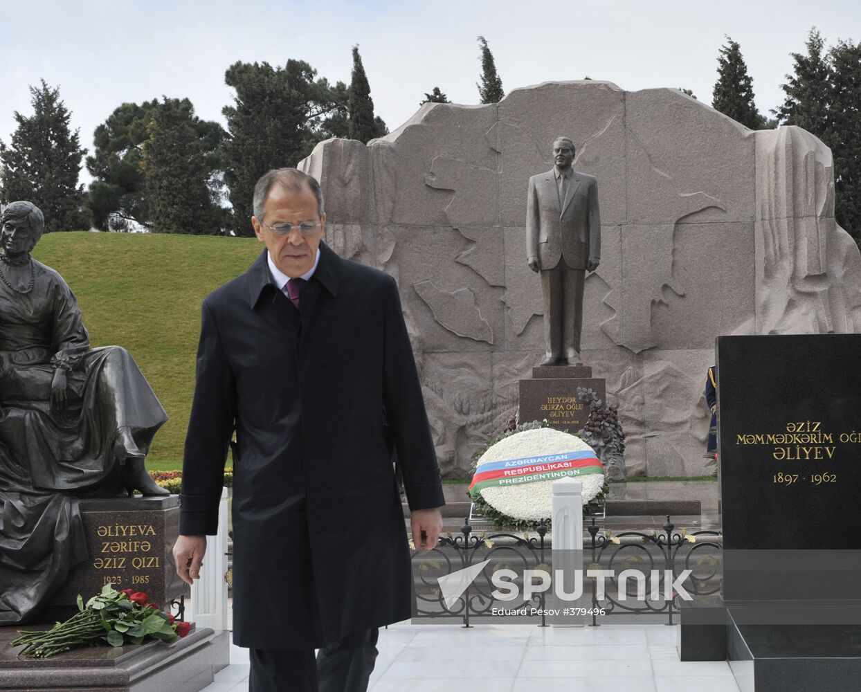 Foreign Minister Sergei Lavrov visits Azerbaijan