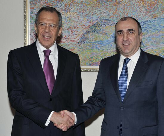 Foreign Minister Sergei Lavrov visits Azerbaijan