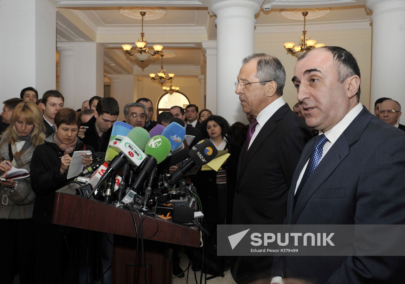 Foreign Minister Sergei Lavrov visits Azerbaijan