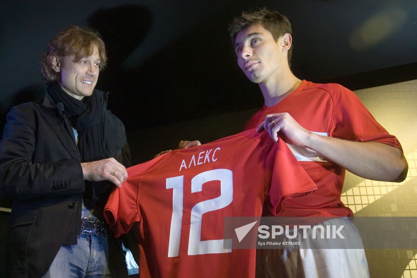 Presenting new Spartak football-club uniform